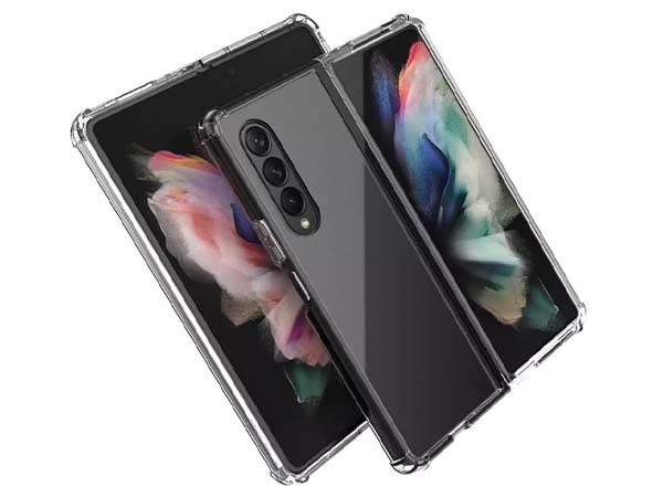 Clear Case with Bumper Edges for Samsung Galaxy Z Fold4