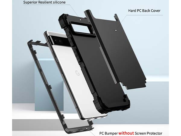 Defender Case for Google Pixel 6 - Black