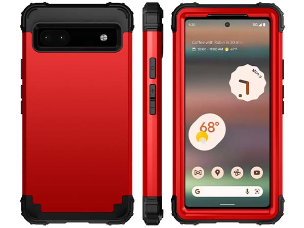 Defender Case for Google Pixel 6 - Red