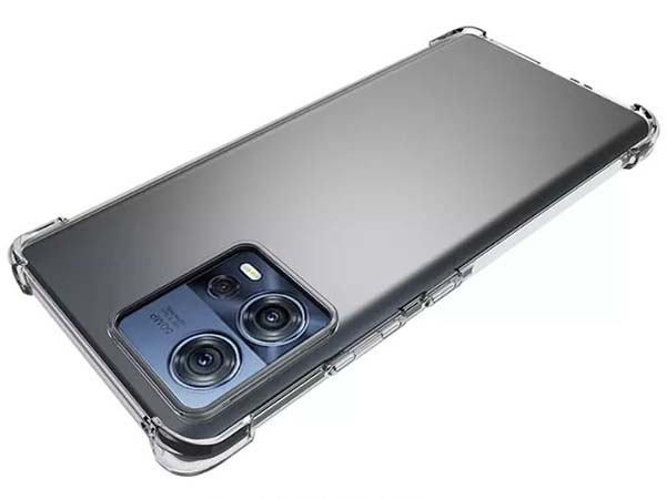 Gel Case with Bumper Edges for Motorola Edge 30 Fusion - Clear