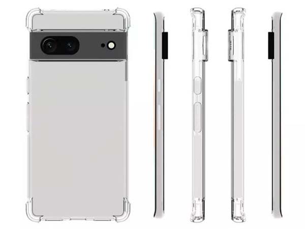 Gel Case with Bumper Edges for Google Pixel 7 - Clear