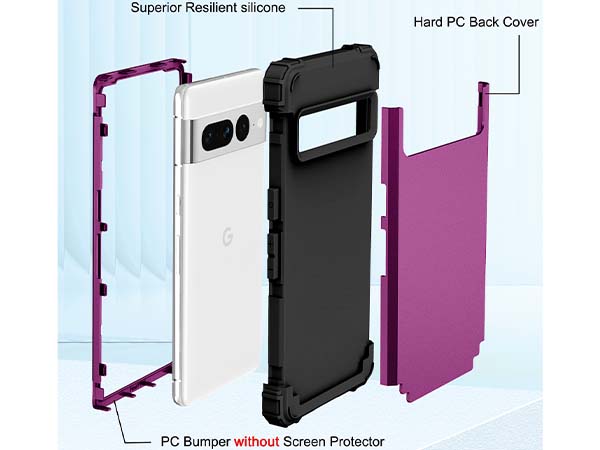 Defender Case for Google Pixel 7 Pro - Plum
