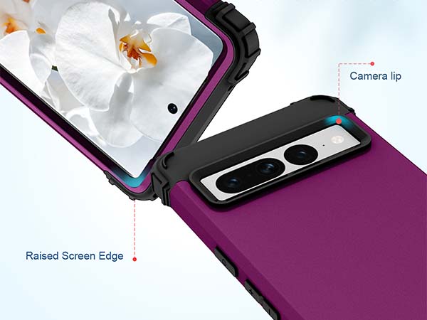 Defender Case for Google Pixel 7 Pro - Plum