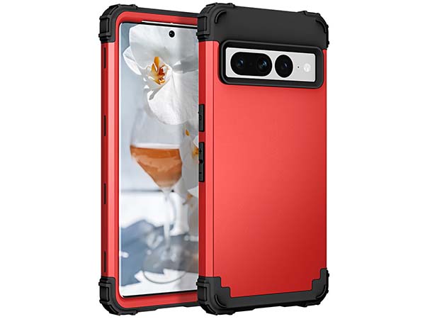 Defender Case for Google Pixel 7 Pro - Red Impact Case