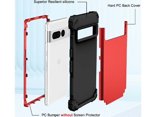 Defender Case for Google Pixel 7 Pro - Red
