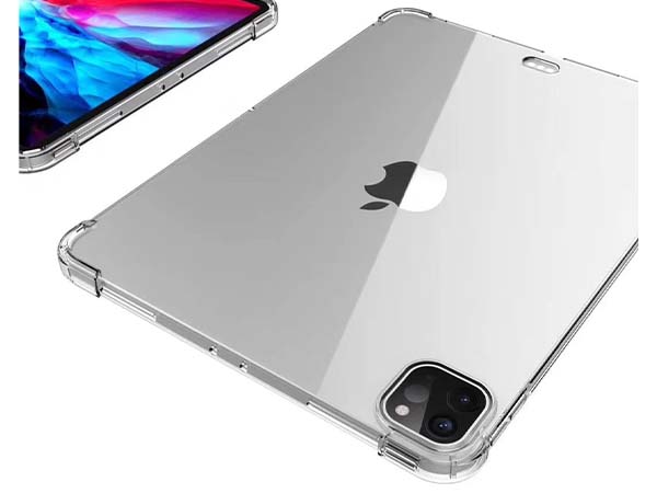 Gel Case with Bumper Edges for iPad Pro 12.9 2022 (6th Gen) - Clear