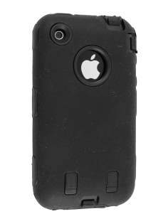 Defender Case for iPhone 3G/S - Black Impact Case