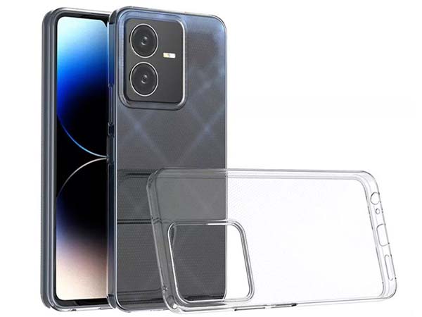 Ultra Thin Gel Case for Vivo Y22s - Clear Soft Cover