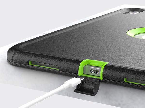 Impact Case with Detachable Cover for iPad 10th Gen 10.9 (2022) - Green