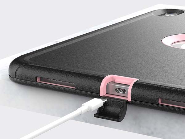 Impact Case with Detachable Cover for iPad 10th Gen 10.9 (2022) - Pink/Black