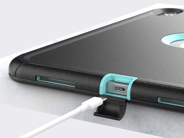 Impact Case with Detachable Cover for iPad 10th Gen 10.9 (2022) - Sky Blue/Black