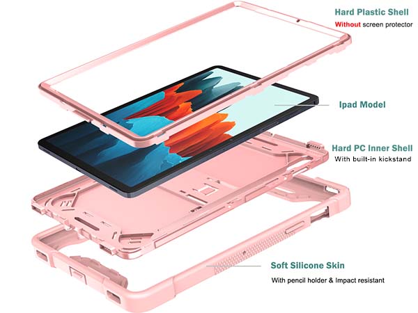 Impact Case for the Samsung Galaxy Tab S7 - Pink