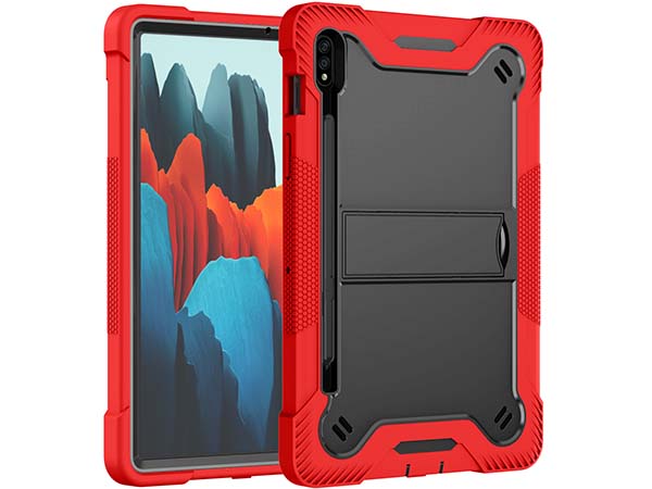 Impact Case for the Samsung Galaxy Tab S8 - Red/Black Impact Case