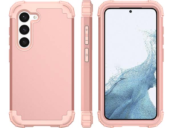 Defender Case for the Samsung Galaxy S23 - Pink