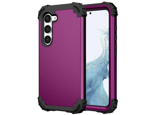Defender Case for the Samsung Galaxy S23+ - Purple Impact Case