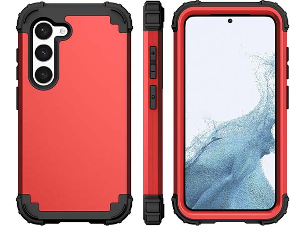 Defender Case for the Samsung Galaxy S23+ - Red