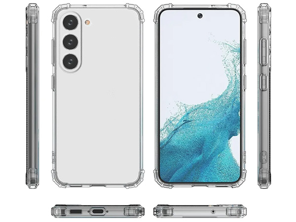 Gel Case with Bumper Edges for Samsung Galaxy S23+ - Clear