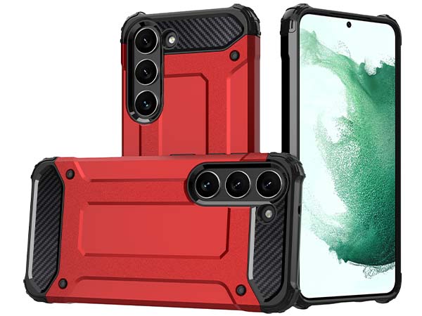 Impact Case for Samsung Galaxy S23+ - Red Impact Case