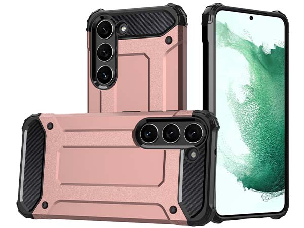 Impact Case for Samsung Galaxy S23+ - Rose Gold Impact Case