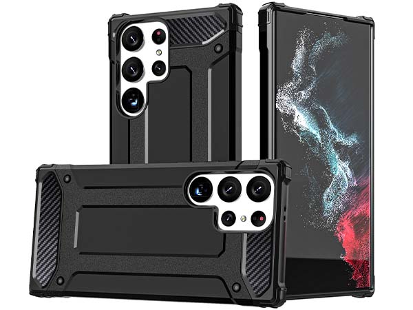 Impact Case for Samsung Galaxy S23 Ultra - Black Impact Case