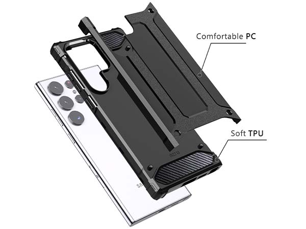 Impact Case for Samsung Galaxy S23 Ultra - Black