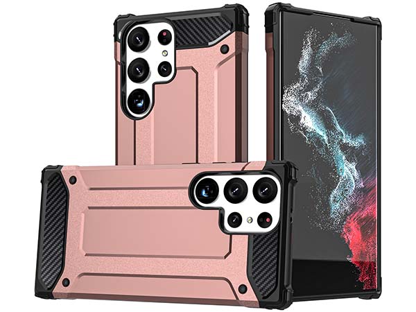 Impact Case for Samsung Galaxy S23 Ultra - Rose Gold Impact Case