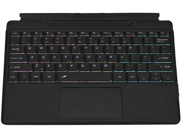 Smart Bluetooth Keyboard for Microsoft Surface Pro 9 - Black