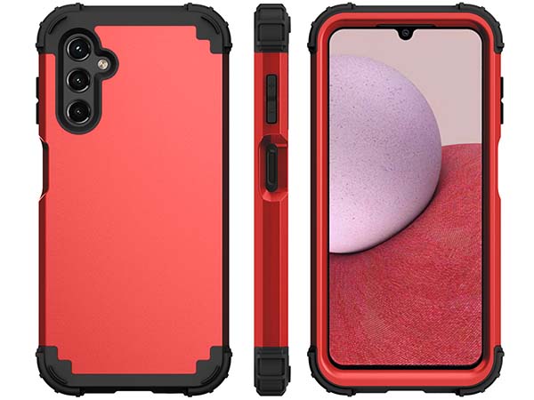Defender Case for the Samsung Galaxy A14 - Red