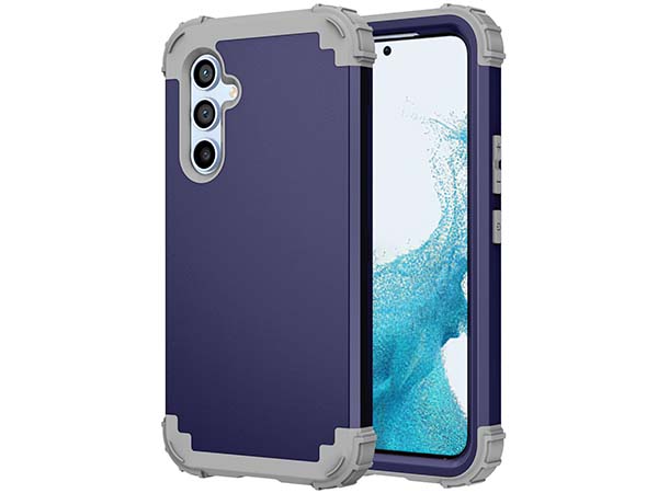 Defender Case for the Samsung Galaxy A54 - Navy Impact Case