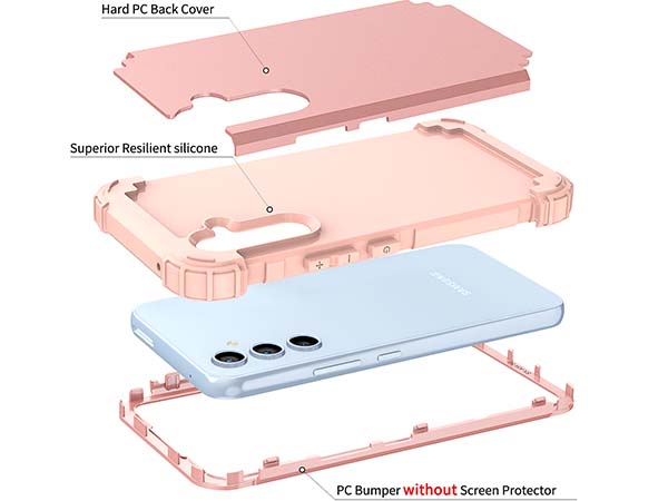 Defender Case for the Samsung Galaxy A54 - Pink