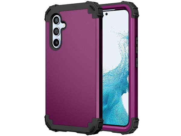 Defender Case for the Samsung Galaxy A54 - Purple Impact Case