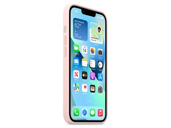Silicone Case for Apple iPhone 14 - Pink