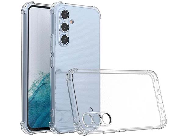 Gel Case with Bumper Edges for Samsung Galaxy A34 - Clear Soft Cover