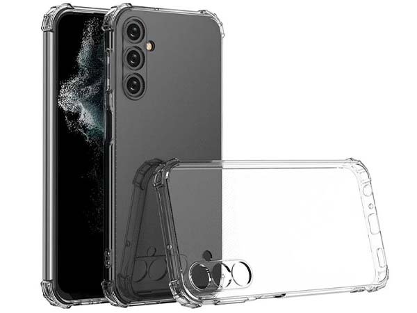 Gel Case with Bumper Edges for Samsung Galaxy A54 - Clear Soft Cover