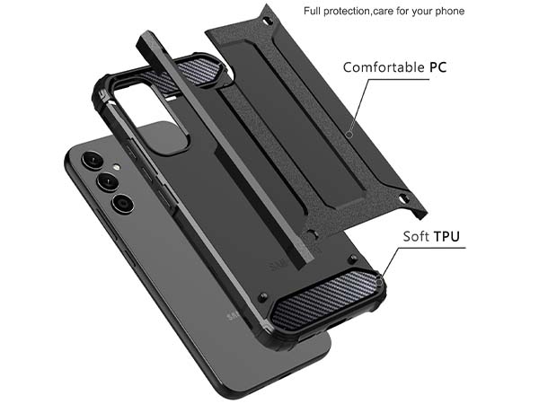 Impact Case for Samsung Galaxy A34 - Midnight Blue
