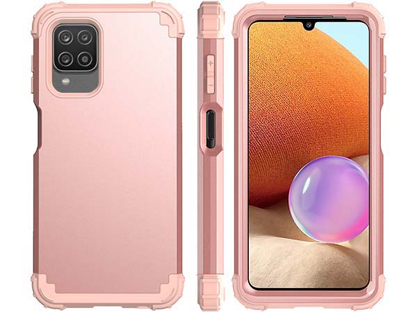 Defender Case for the Samsung Galaxy A12 - Pink