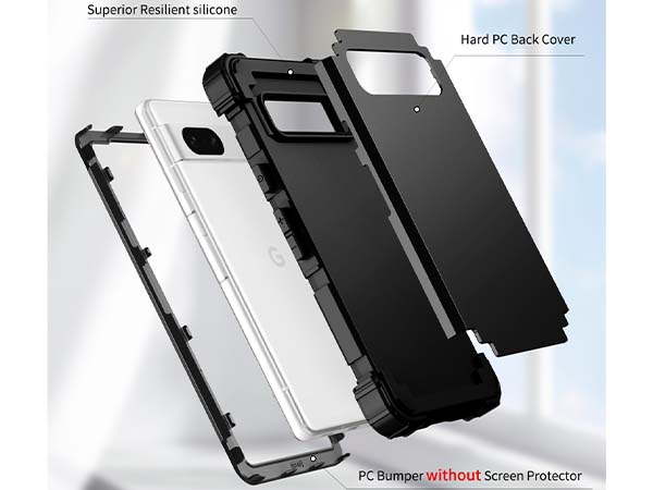 Defender Case for Google Pixel 7a - Black