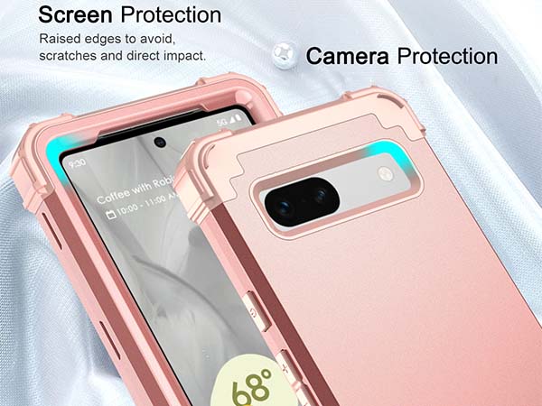 Defender Case for Google Pixel 7a - Pink