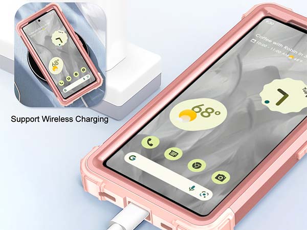 Defender Case for Google Pixel 7a - Pink