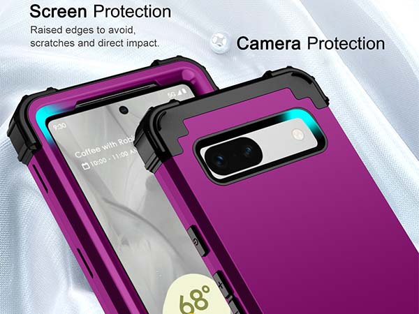 Defender Case for Google Pixel 7a - Purple