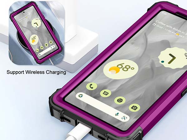Defender Case for Google Pixel 7a - Purple
