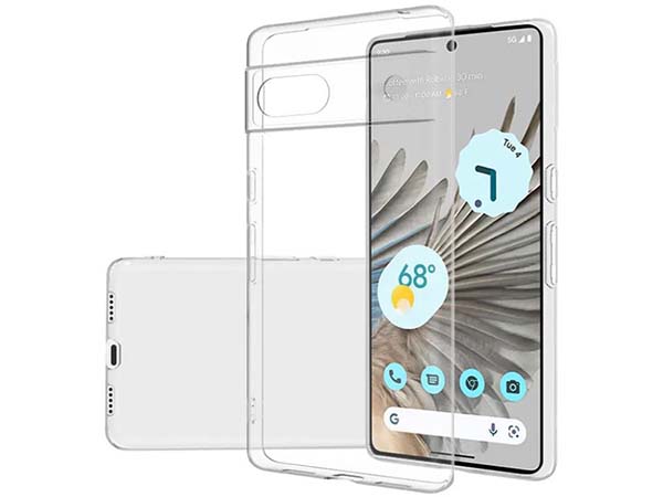 Ultra Thin Gel Case for Google Pixel 7a - Clear Soft Cover
