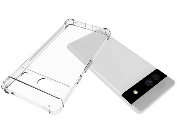 Gel Case with Bumper Edges for Google Pixel 7a - Clear