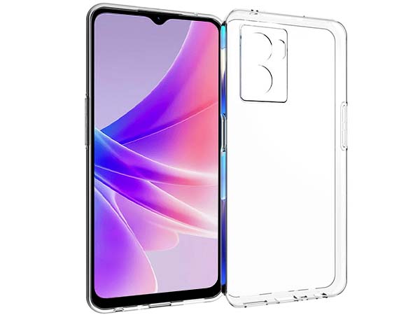 Ultra Thin Gel Case for OPPO A77 4G (2022) - Clear Soft Cover