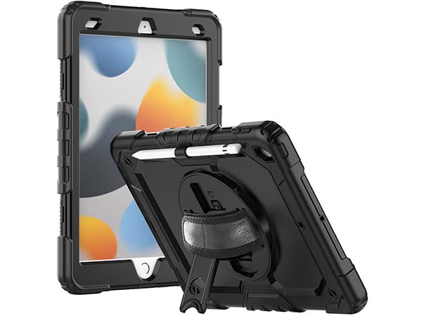 Rugged Impact Case for Apple iPad 9th Gen 10.2 - Classic Black Impact Case