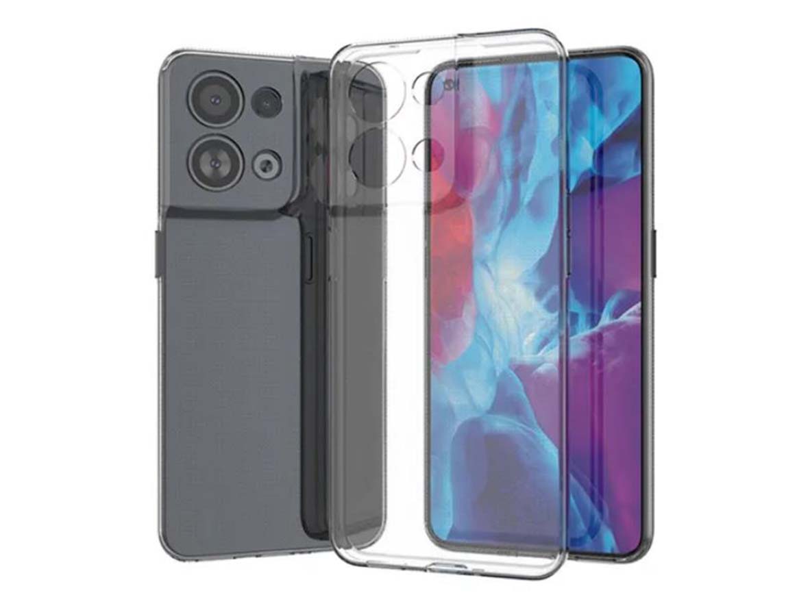 Ultra Thin Gel Case for OPPO Reno8 Pro - Clear Soft Cover