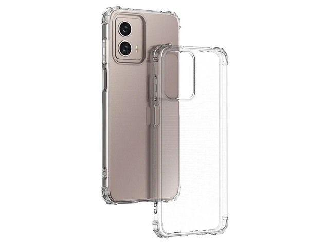 Gel Case with Bumper Edges for Motorola Moto E13 - Clear