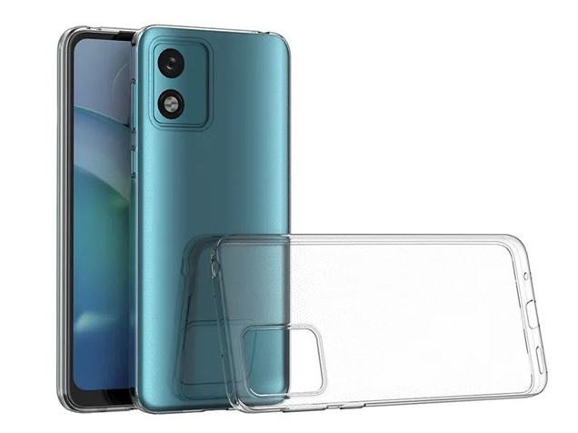 Ultra Thin Gel Case for Motorola Moto E13 - Clear Soft Cover