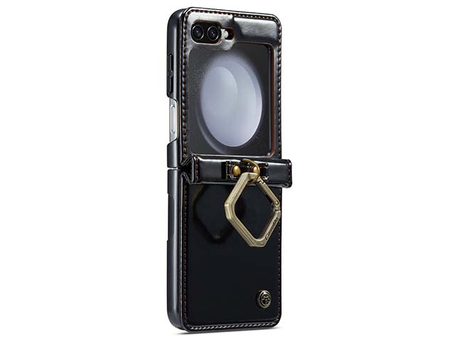 CaseMe Flip Case with Accessories for Samsung Galaxy Z Flip5 - Black