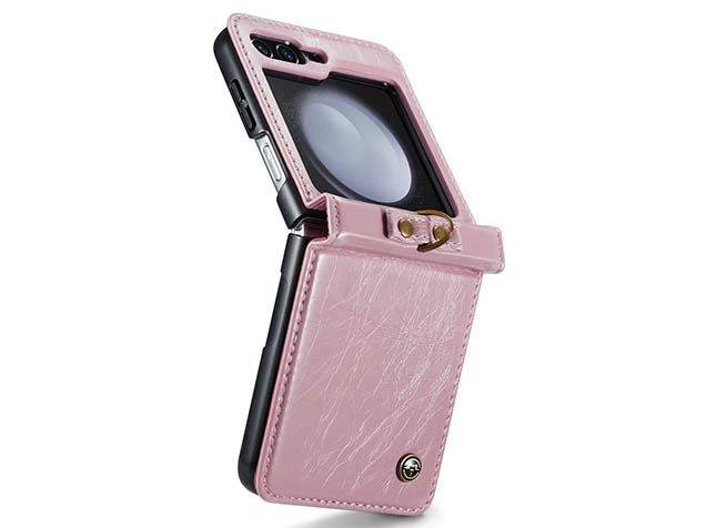 CaseMe Flip Case with Accessories for Samsung Galaxy Z Flip5 - Light Pink